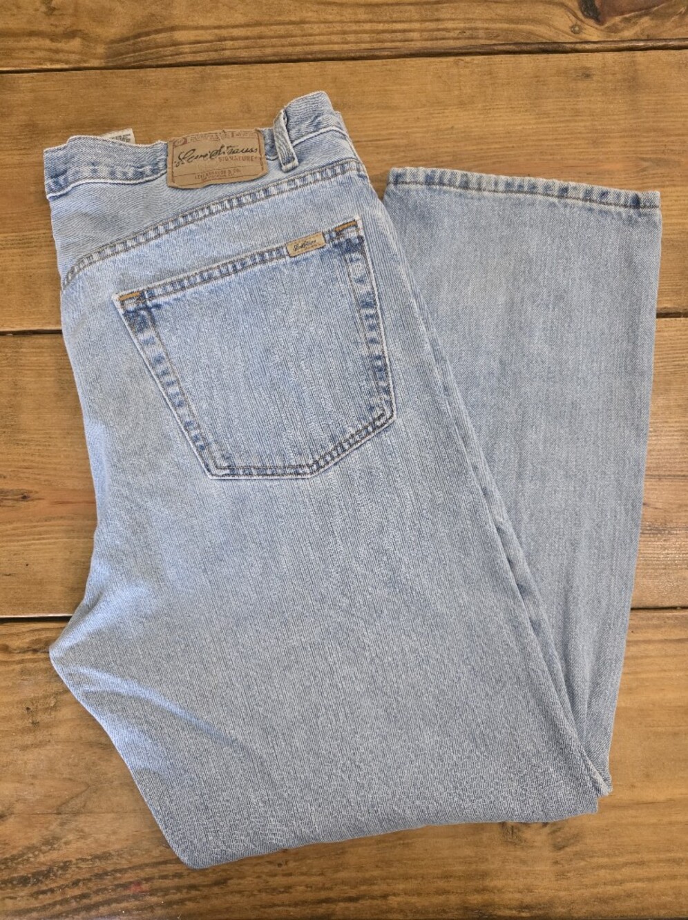 Levi's Pale Blue Relaxed Jeans